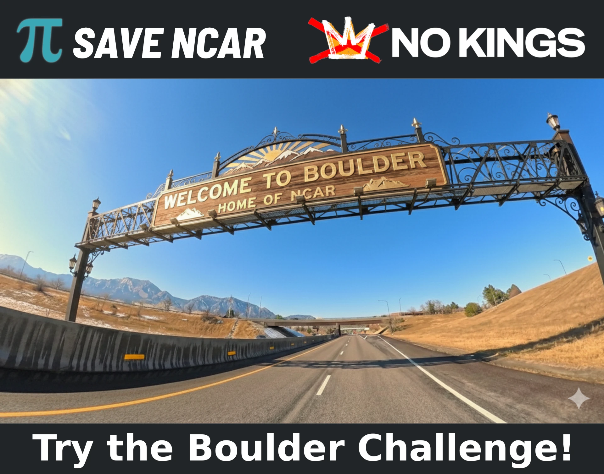 Boulder Challenge Poster